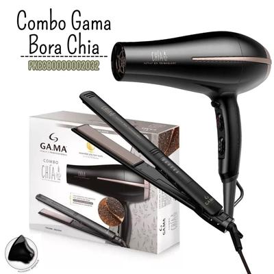 GAMA COMBO PLANCHA ALISADORA CHIA LED - SECADORA BORA CHIA 2200W GA-00016