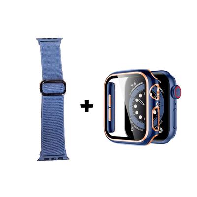 GENÉRICO CORREA APPLE WATCH NYLON CASE BUMPER 38MM AZUL