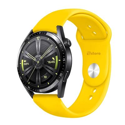 GENÉRICO CORREA SILICONA HUAWEI WATCH GT3 46MM AMARILLO