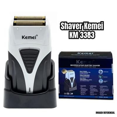 GENÉRICO SHAVER KEMEI RECARGABLE CON BASE KM 3383 KM 3383