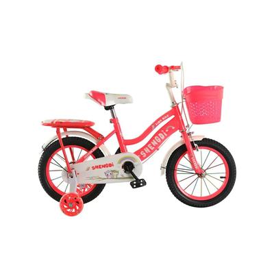 GRETAIL BICICLETA PARA NIÑA INFANTIL KIDS ARO 16 DOBLE CON LUZ CORAL ABZ1