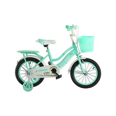 GRETAIL BICICLETA PARA NIÑA INFANTIL KIDS ARO 16 DOBLE CON LUZ TURQUESA ABZ1
