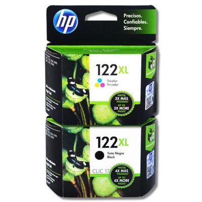 HP KIT TINTA 122XL NEGRO TRICOLOR