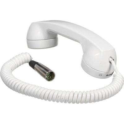 INTERCOMUNICADOR ESTILO TELEFONO TELEX HS-6A NEGRO DISEÑO TRADICIONAL INTERRUPTOR PUSH-TO-TALK HS-6A