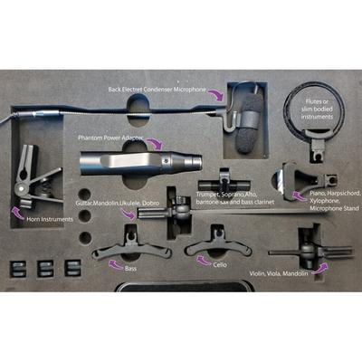KIT MICROFONO INSTRUMENTO PS-IMK SERIE PROVIDER AKG TA3-F CONDENSADOR PS-IMK