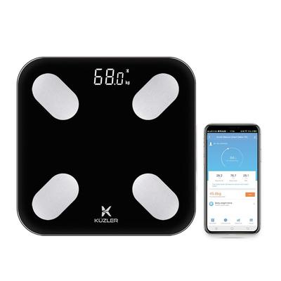 KUZLER BALANZA INTELIGENTE WIFI Y CON APP VIDRIO TEMPLADO COLOR
