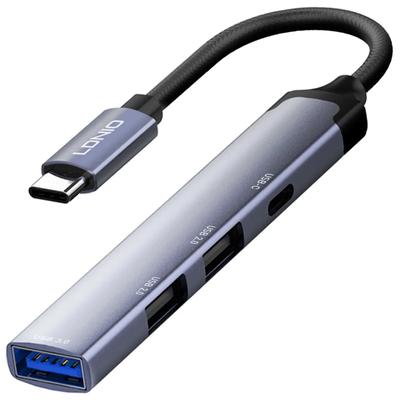 LDNIO DS-34U ADAPTADOR MULTIPUERTOS HUB TIPO-C DS-34U