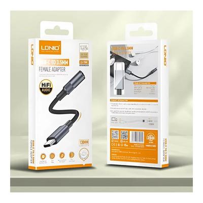 LDNIO LS Y80C ADAPTADOR JACK TIPO-C A 3.5MM LS Y80C