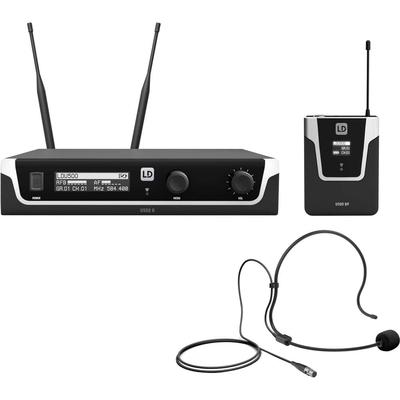 LD SYSTEMS U505 BPH2 SISTEMA MICROFONO INALAMBRICO 2 BODYPACKS 2 AURICULARES U505 BPH2