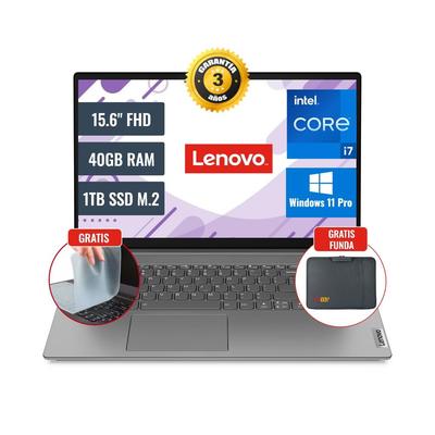 LENOVO LAPTOP V15 G4 INTEL CORE I7 1355U 40GB RAM 1TB M.2 SSD 15.6 FHD WINDOWS 11 PRO 83CC001LLM40GF V15 G4