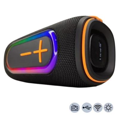 LIDIMI PARLANTE BT USB WIRELESS LUCES RGB IPX6 LD S625