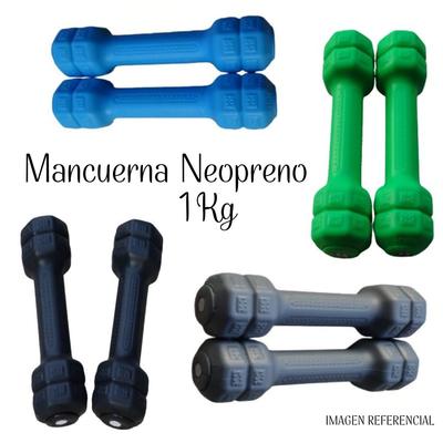 MANCUERNAS DE NEOPRENO DE 1 KG NZ MAN-NEO-1KG-H