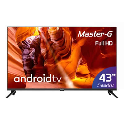 MASTER G TELEVISOR SMART TV LED FULL HD GOOGLE TV BLUETOOTH 43" MGG43FFK