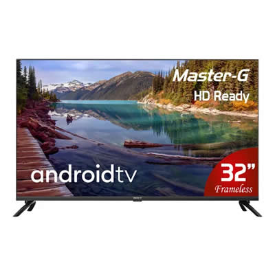 MASTER G TELEVISOR SMART TV LED HD GOOGLE TV BLUETOOTH 32" MGG32HFK