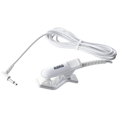 MICROFONO CONTACTO KORG CM-400 AFINADOR TM-70T BLANCO PRECISION AFINACION CM-400