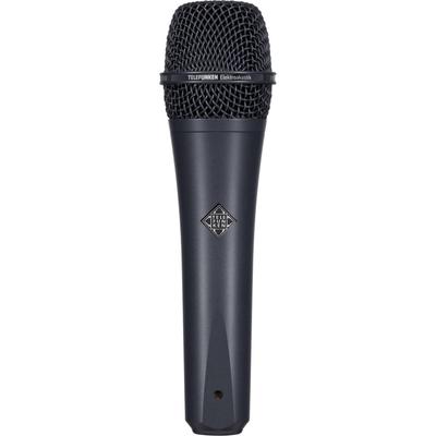 MICROFONO DINAMICO TELEFUNKEN M81 CUSTOM DE MANO SUPERCARDIOIDE CUERPO GRIS REJILLA GRIS M81-CUSTOM