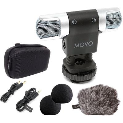 MICROFONO ESTEREO COMPACTO MOVO PHOTO VXR3000 CAMARAS SMARTPHONES VIDEOGRAFOS VXR3000