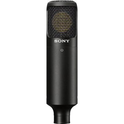 MICROFONO ESTUDIO CONDENSADOR UNIDIRECCIONAL SONY C-80 VOCES PODEROSAS RESPUESTA FRECUENCIA C-80