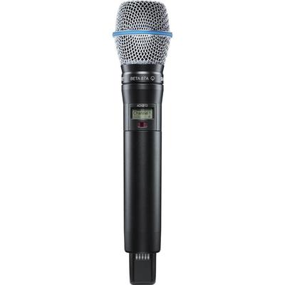 MICROFONO INALAMBRICO DIGITAL SHURE ADX2FD/B87A MANO CAPSULA BETA 87A AXIENT DIGITAL ADX2FD/B87A