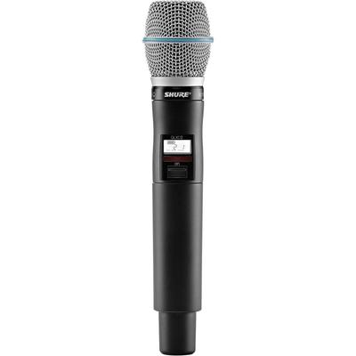 MICROFONO INALAMBRICO MANO DIGITAL SHURE QLXD2/B87A CAPSULA BETA 87A FRECUENCIAS SELECCIONABLES QLXD2/B87A