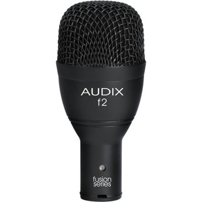 MICROFONO INSTRUMENTO DINAMICO AUDIX F2 HIPERCARDIOIDE COMPACTO LIGERO ALTA CAPACIDAD SPL