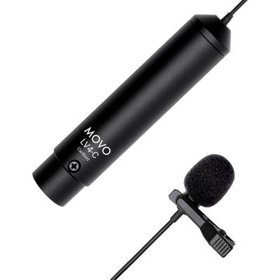 MICROFONO LAVALIER CARDIOIDE MOVO PHOTO LV4-C XLR ENTREVISTAS VOICE-OVERS LV4-C