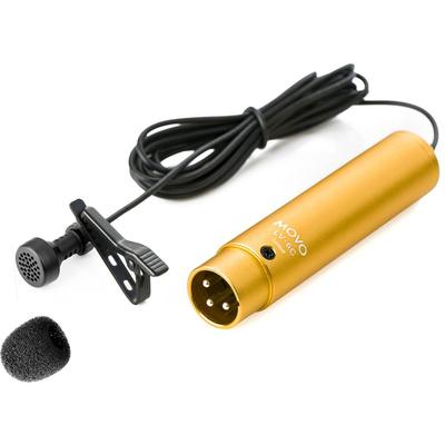 MICROFONO LAVALIER CARDIOIDE MOVO PHOTO LV-6C XLR CAPSULA CONDENSADOR 8.3MM LV-6C
