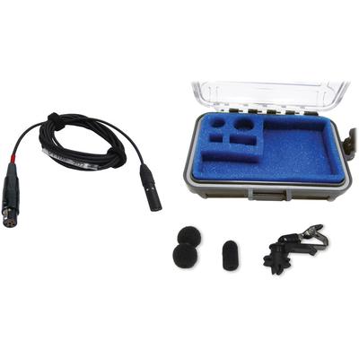 MICROFONO LAVALIER CARDIOIDE SUBMINIATURA VOICE TECHNOLOGIES VT100 CAPSULA DESMONTABLE PATRON POLAR VT100
