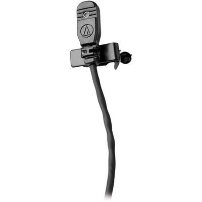 MICROFONO LAVALIER OMNIDIRECCIONAL AUDIO-TECHNICA MT830CH INALAMBRICOS NEGRO CONECTOR HIROSE MT830CH