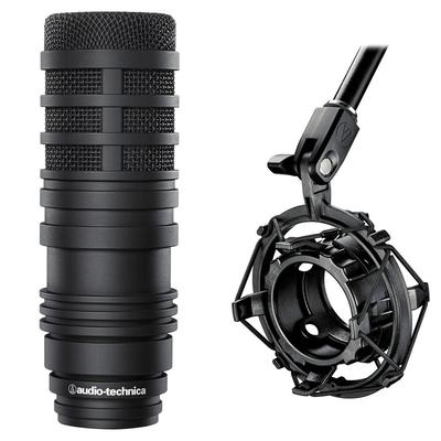 MICROFONO TRANSMISION DINAMICO AUDIO-TECHNICA BP40 MONTURA ANTIVIBRACION PATRON HIPERCARDIOIDE BP40