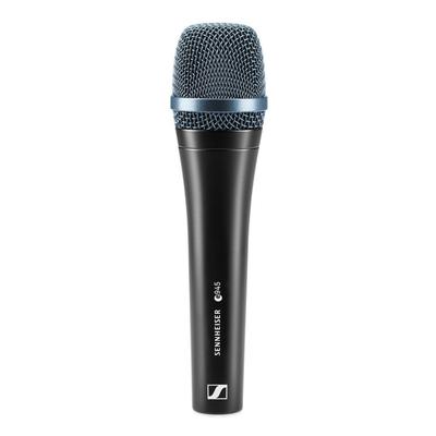 MICROFONO VOCAL DINAMICO SENNHEISER E945 SUPERCARDIOIDE SOPORTE TRIPODE ACCESORIOS E945