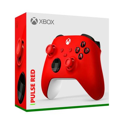 MICROSOFT MANDO XBOX WIRELESS ROJO PULSE RED SERIE X ONE ONE S WINDOWS 10