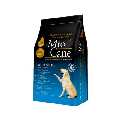 MIO CANE COMIDA PARA PERRO ADULTO SUPER PREMIUM PIEL SENSIBLE 15KG