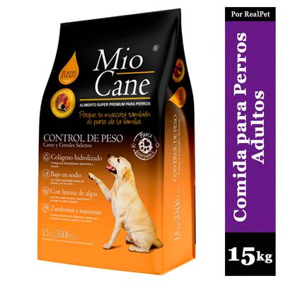 MIO CANE COMIDA PERRO SUPER PREMIUM CONTROL DE PESO 15 KG