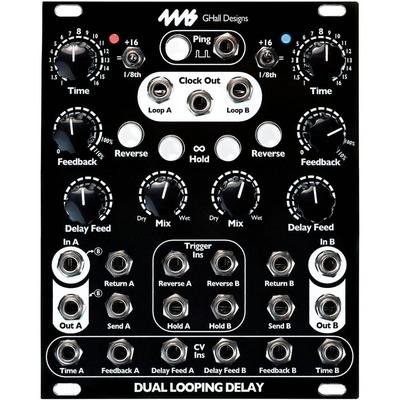 MODULO EURORACK 4MS DUAL LOOPING DELAY NEGRO 20HP DELAY LOOPING ECO 4MS DUAL LOOPING DELAY