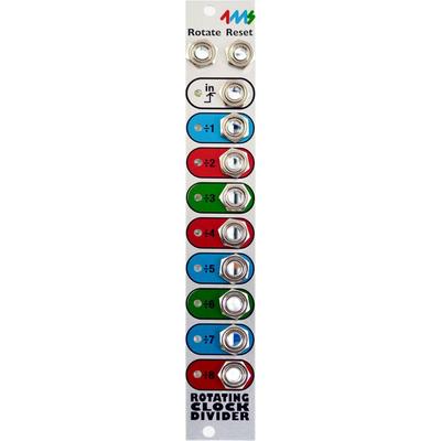 MODULO EURORACK 4MS ROTATING CLOCK DIVIDER 4HP 8 TEMPOS RELOJ DIVISION ROTATING CLOCK DIVIDER