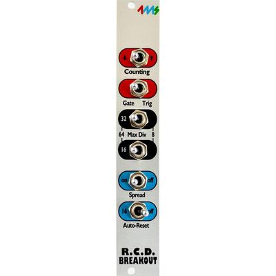 MODULO EURORACK 4MS ROTATING CLOCK DIVIDER BREAKOUT 4HP FUNCIONES DIVISION BREAKOUT CLOCK DIVIDER