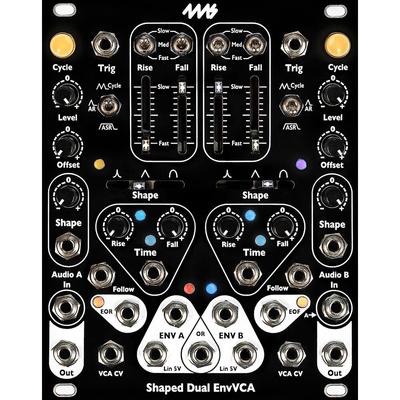 MODULO EURORACK 4MS SHAPED DUAL ENVVCA GENERADOR ENVOLVENTES VCA WAVESHAPER ANALOGICO DUAL ENVVCA