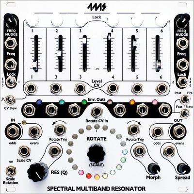 MODULO EURORACK 4MS SPECTRAL MULTIBAND RESONATOR 26HP FILTRO RESONANTE VOCODER SPECTRAL MULTIBAND RESONATOR