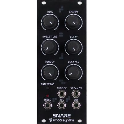 MODULO EURORACK BATERIA SNARE ANALOGICA ERICA SYNTHS 10HP TONO DECAIMIENTO CONTROL CV SNARE ANALOGICA