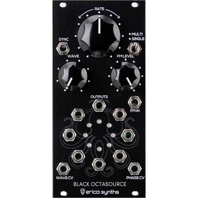 MODULO EURORACK ERICA SYNTHS BLACK OCTASOURCE 12HP LFO AVANZADO 8 SALIDAS CV FUNCIONES BLACK OCTASOURCE