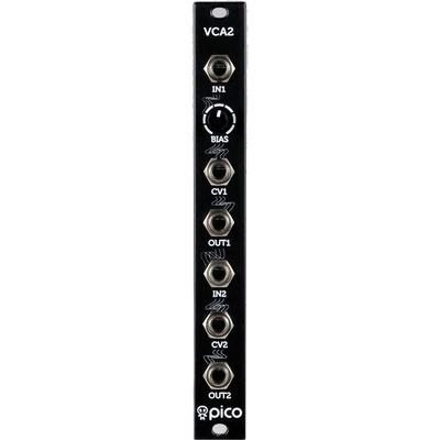 MODULO EURORACK ERICA SYNTHS PICO VCA2 3HP AMPLIFICADOR VOLTAJE 2 CIRCUITOS VCA PICO VCA2