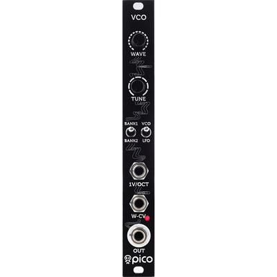 MODULO EURORACK ERICA SYNTHS PICO VCO 3HP DIGITAL 32 FORMAS ONDA MODOS VCO LFO PICO VCO