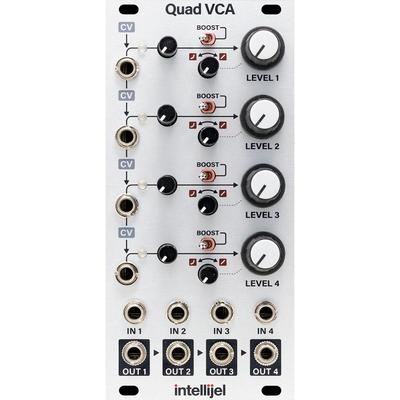 MODULO EURORACK INTELLIJEL QUAD VCA MEZCLADOR EN CASCADA 12HP QUAD VCA