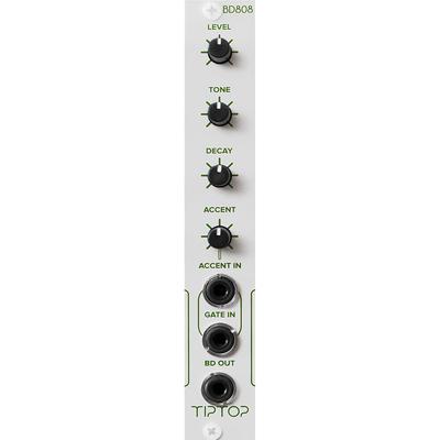 MODULO EURORACK TIPTOP AUDIO BD808 BATERIA BAJO ANALOGICA TR-808 4HP BD808