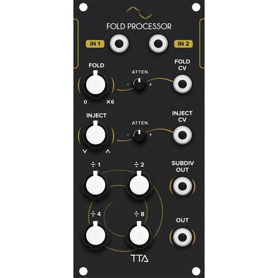 MODULO EURORACK TIPTOP AUDIO FOLD PROCESSOR 12HP NEGRO MULTIPLICADOR ONDA GENERADOR FOLD PROCESSOR