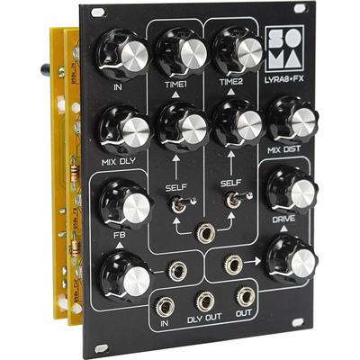 MODULO PROCESADOR EFECTOS EURORACK SOMA SOUND LYRA FX NEGRO LYRA FX