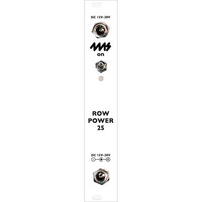 MODULO SUMINISTRO ENERGIA 4MS ROW POWER 25 EURORACK 4HP BLANCO ROW POWER 25