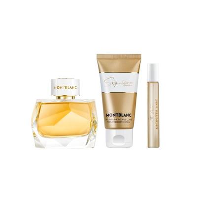 MONTBLANC SET SIGNATURE ABSOLUE EDP 90 ML +7.5 ML +BODY LOTION 100 ML