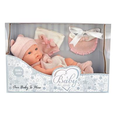 MUÑECA REALISTA BABY SO LOVELY BEBE REAL RECIEN NACIDA 30 CM